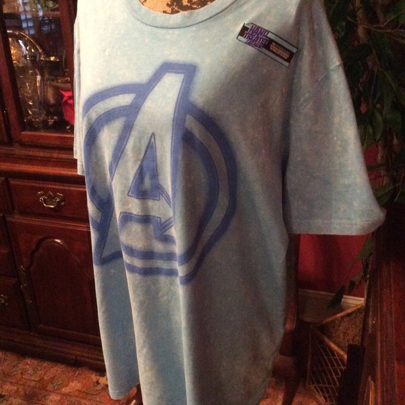 Avengers t-shirt in baby blue - Picture 3 of 5